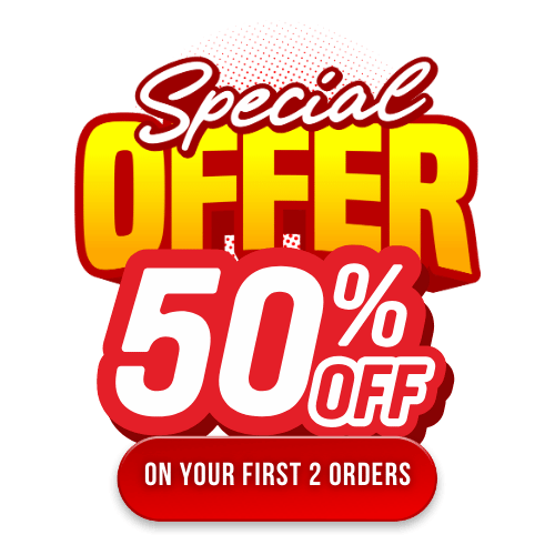 Special Offer 50% Off